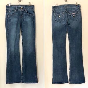 Hudson Signature Midrise Bootcut Medium Wash 28